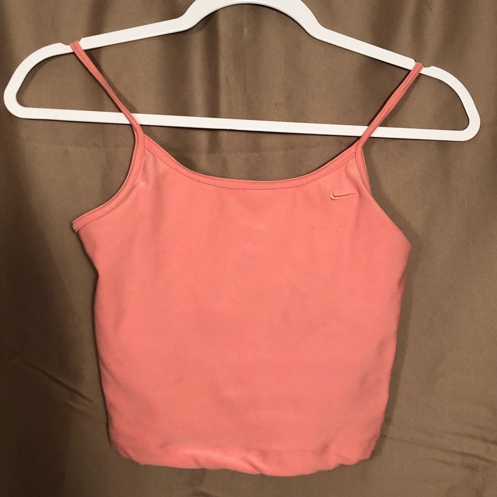 Nike Small Crop Cami pink